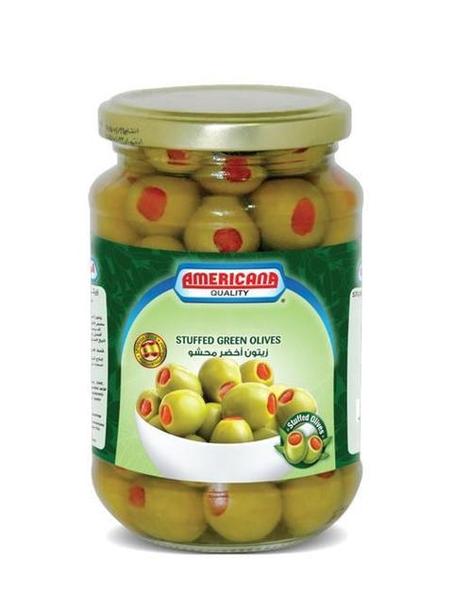 أمريكانا زيتون أخضر محشو 335جم