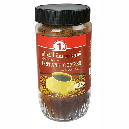 نمرة 1 قهوة سريعة التحضير 200جم
