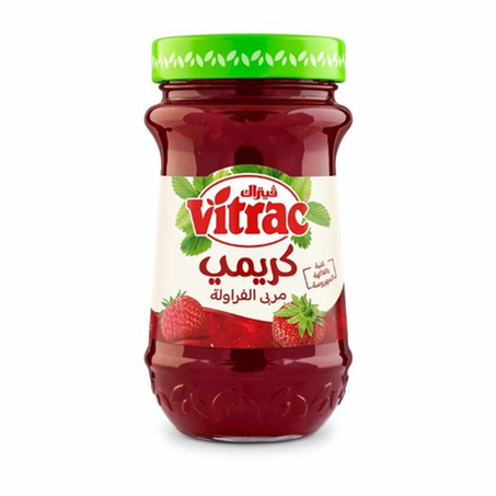 فيتراك مربى فراولة كريمي 380جم