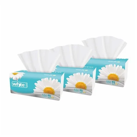 وايت مناديل وجه 3عبوة