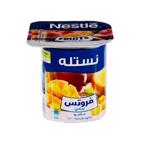 زبادي نستلة بالمانجو 105جم