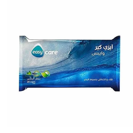 ايزي كير مناديل مبللة عطر المارين 80م