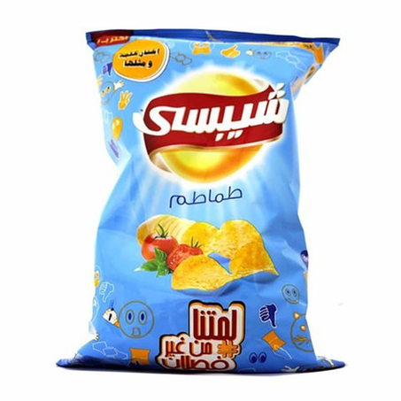 (بطاطس شيبسي بالطماطم (حجم عائلي