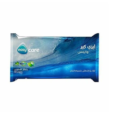 ايزي كير مناديل مبللة عطر المارين 40م