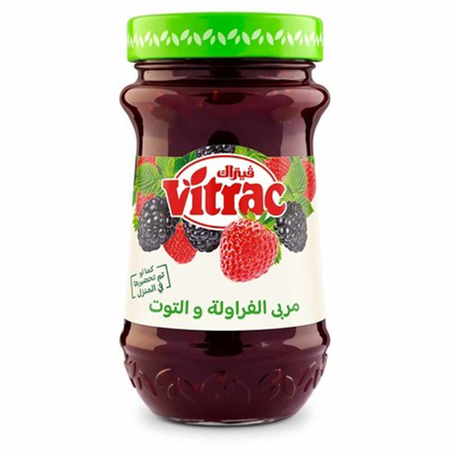 فيتراك مربى توت و فراولة 430جم