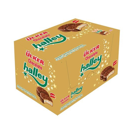 بسكويت أولكر هالي بالشكولاتة والمارشملو 24جم*12عبوة