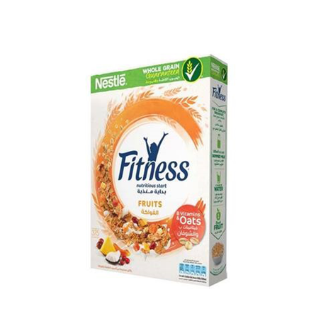 نستلة فيتنس حبوب إفطار بالفواكة 375جم