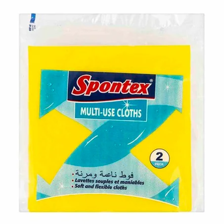 سبونتكس اسفنج تنظيف متعددة الأغراض 2ق