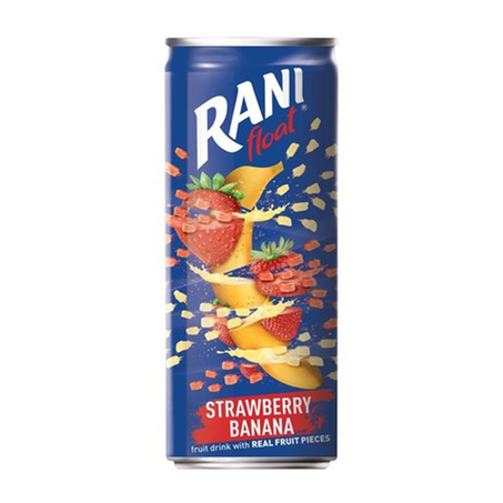 راني عصير حبيبات فراولة وموز 240مل
