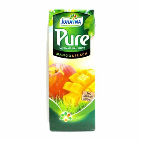 جهينة بيور عصير مانجو وخوخ 235مل