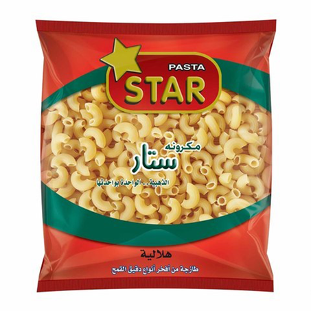 ستار مكرونة هلالية 400جم