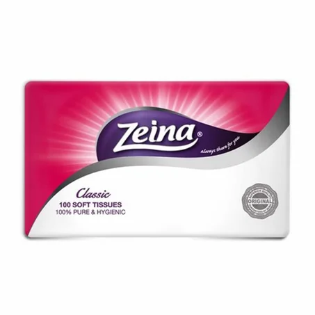 زينة مناديل وجه للجيب 2عبوة