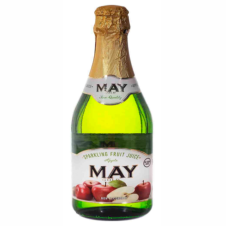 ماي جولد عصير فواكة فوار بالتفاح 750مل