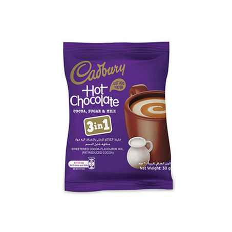 بودرة كاكاو ساخن كادبوري 30جم