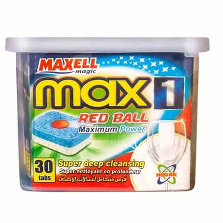 ماكسيل ماجيك ريدبول أقراص غسالة أطباق 30قرص