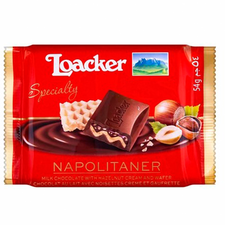 لواكر نابوليتانر بار شكولاتة 54جم