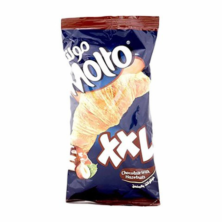 بالشكولاتة وكريمة البندق 65جم XXl كرواسون مولتو