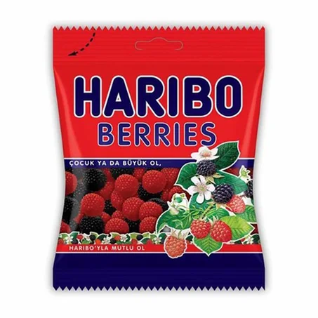 هاريبو حلوى بالتوت 80جم