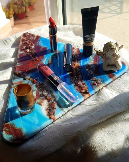 Planche décorative "Cornaline" VENDU