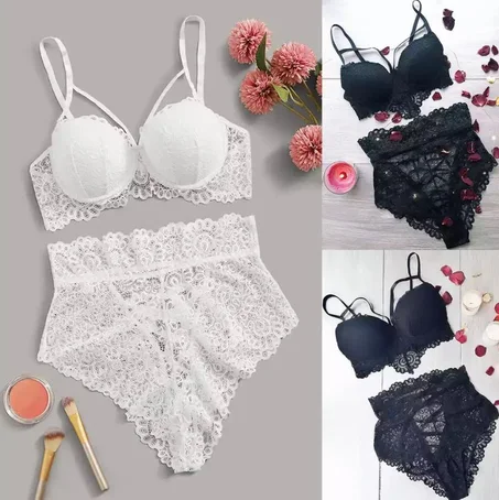 Women Sleep Wear Pajamas Women Lingerie Corset Lace Underwire