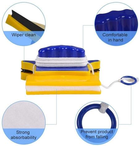 double faced glass clean