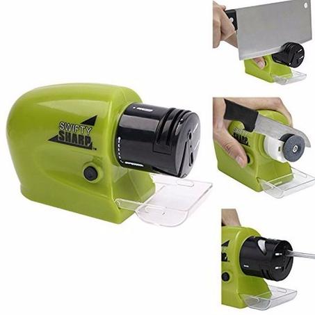 Motorized knife sharpener