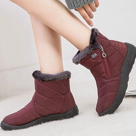 Women's Comfortable Fur Lined Boots