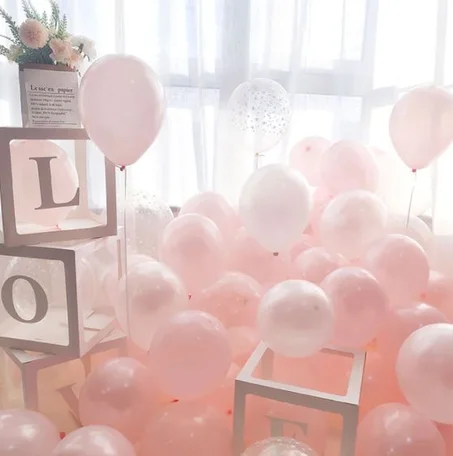 Balloons Confetti Wedding Birthday Navidad Party Decorations San Valentin Globos
