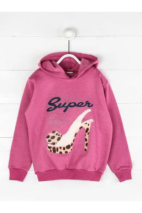 Girl's Lilac Seasonal Sweatshirt