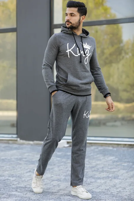 Men's Anthracite Sweat Suit