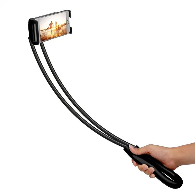 Neck Hanging Holder For Tablet Phone    حامل للجوال والكمبيوتر اللوحي  بطرق آستعمال متعددة