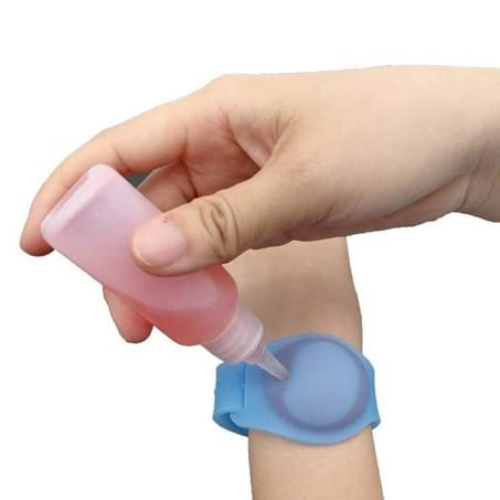 Bracelet Distributeur de Gel Anti-Septique -