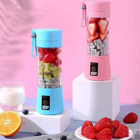 خلاط عصير محمول وقابل للشحن - Electric Fruit Extractor Juice blender