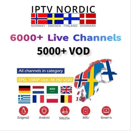 IPTV  Scandinavian  Smart