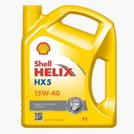 HUILE MOTEUR SHELL HELIX HX5 15W40 4LITRE