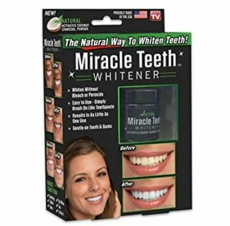 المنتوج الامريكي لتبييض الاسنان Miracle teeth