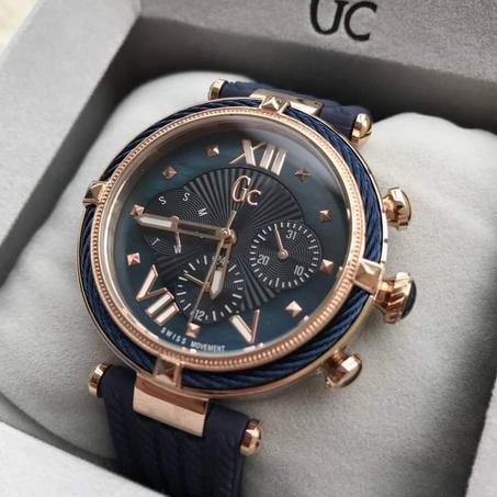 Montre GC Silicone Y16005L7 - Femme - 38 mm