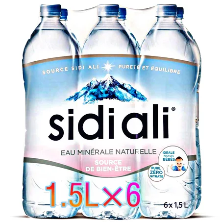 Sidi Ali Eau Minérale 1,5L x 6