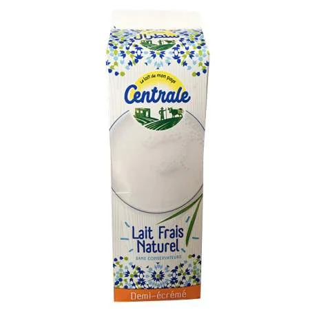 Lait Demi-écrémé Cantral 0.5L