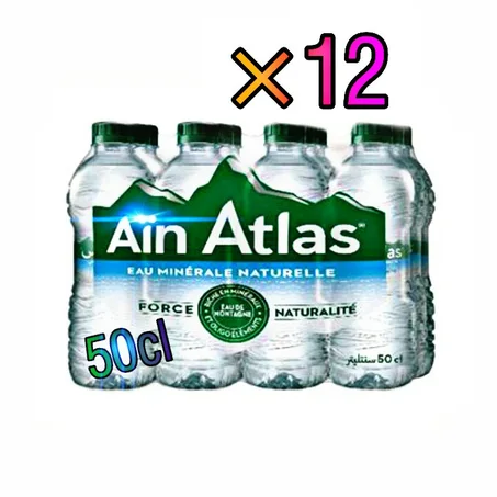 AIN ATLAS Pack eau 12*50CL