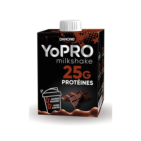 Danone YoPRO Milkshake protéiné Vanille / choco 500 ML