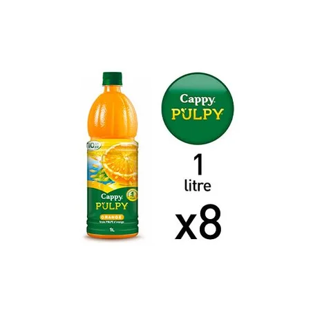 Cappy JUS PULPY ORANGE PACK 1L