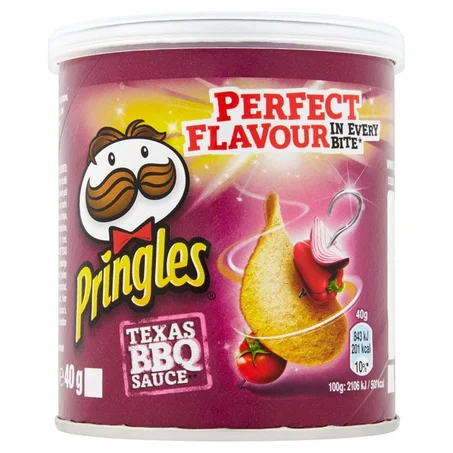 Chips Pringles Barbaque 165g/40g