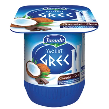 Yaourt Grec Chocolat Cacao JAOUDA