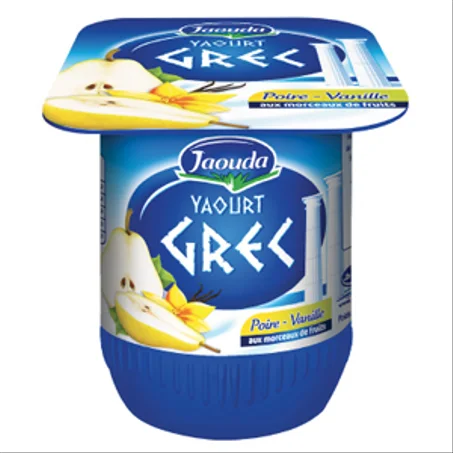 Yaourt Grec Poire Vanille JAOUDA