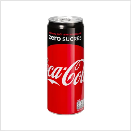 Coca Zero Sucre Canette