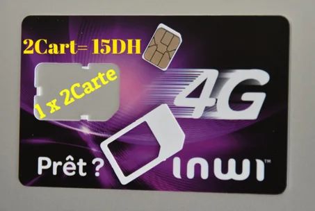 Carte SIM inwi