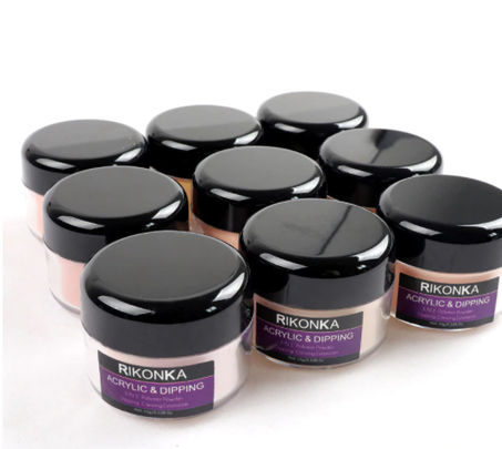 Light Color Acrylic Powder Nail Extension Design Powder Engraving 3D Pattern Dust For Manicure Design Decoration