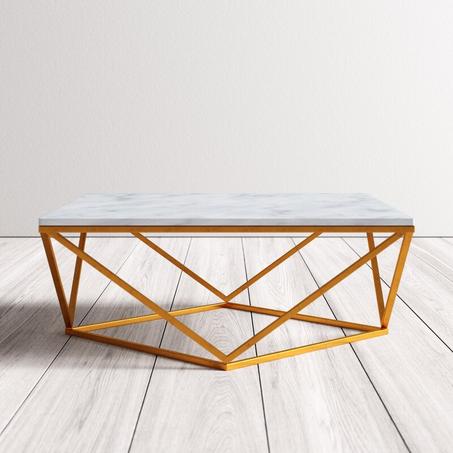 table en marbre Clarence / table basse T1