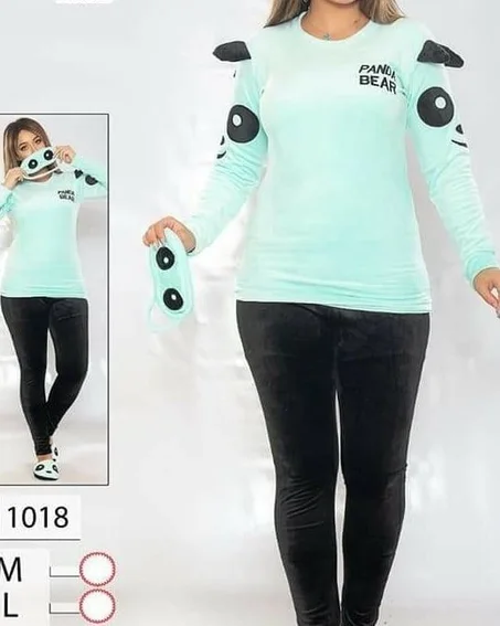 بيجامة بيتي حريمي ٤ قطع